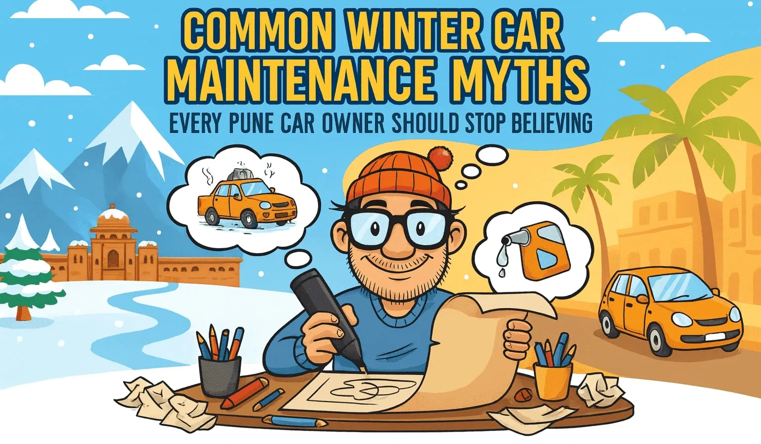 My FNG - Common Winter Car Maintenance Myths Every Pune Car Owner Should Stop Believing